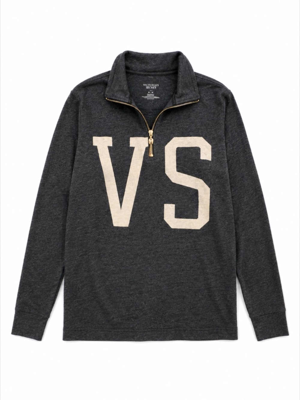 Victoria's Secret VS Half Zip Pullover Top Size M